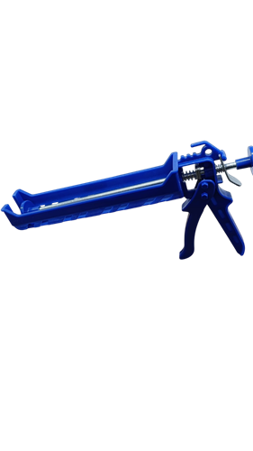 MAVİ PLASTİK SİLİKON TABANCASI  KL:50